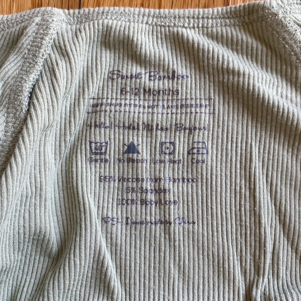 Sweet Bamboo Ribbed One Piece - Picture 5 of 7